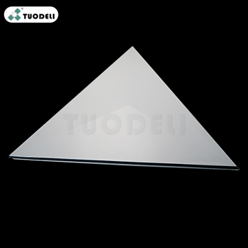 Sistema di soffitto a triangolo in alluminio