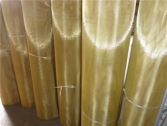 Brass Wire Cloth For Filter Using