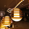 Lustre shopping restaurant guirlande lumineuse