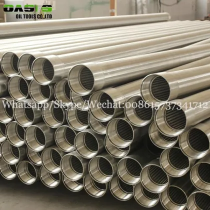 johnson type well screen pipe