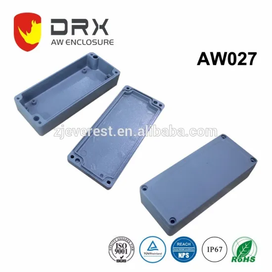 Aluminum enclosure, AW027, IP67