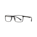 Custom Logo Mens Rectangle TR90 Optical Frame Eyeglasses