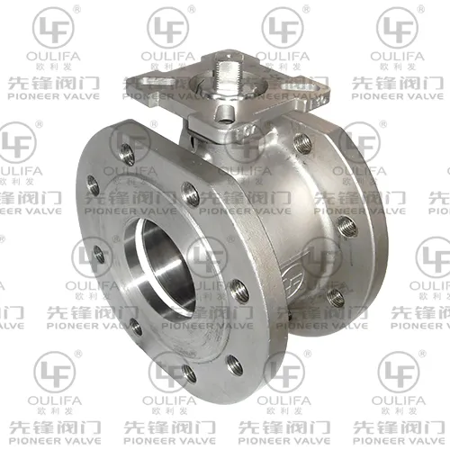 Compact Wafer Type Ball Valve with ISO Top Direct Mounting Pad
