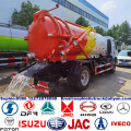 Dongfeng 4x2 5000l camión de succión de aguas residuales