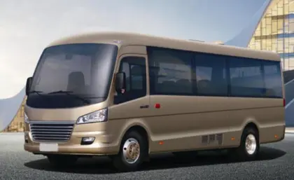 Pure electric business bus