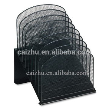 Black Wire Mesh Office Desktop Organizer