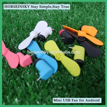 Cell Phone Android Flexible Electric Micro Mini Fan Cell Phone Fans OEM Electric Portable Fan Mini USB