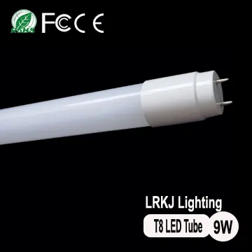 milky /clear cover T8 9W led tube lights 600mm ce fcc rohs Approval