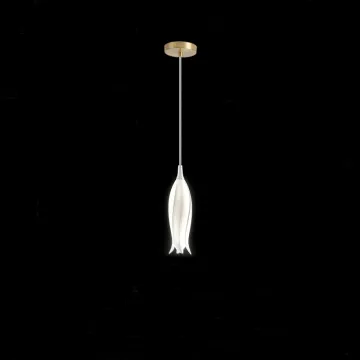 Custom Luxury Ceramic Tulip Chandelier Pendant Light
