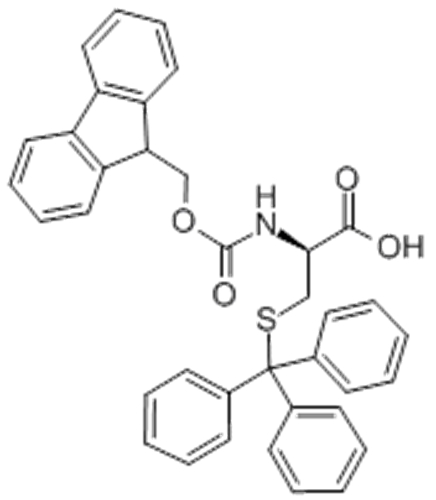 D-Cysteine,N-[(9H-fluoren-9-ylmethoxy)carbonyl]-S-(triphenylmethyl) CAS 167015-11-4