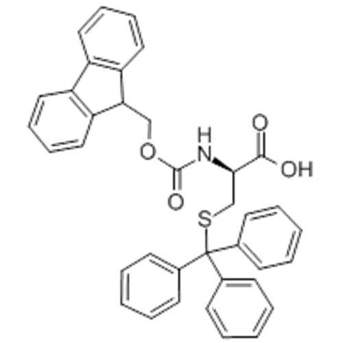 D-Sistein, N - [(9H-floren-9-ylmetoksi) karbonil] -S- (trifenilmetil) CAS 167015-11-4