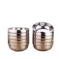 304 Stainless Steel Metal Rice Bowl