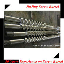 Conical Twin Screw နှင့် Barrel Pelleting Extruder