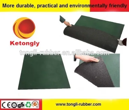 Gym rubber flooring ,10mm-50mm rubber floor tile .rubber floor mat