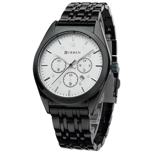 3 eyes quartz watch wholesale trend design business watch