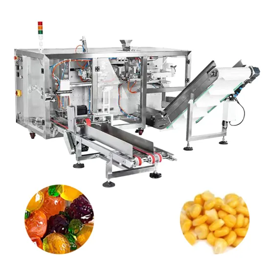 Automatic Beans and Nuts Packaging Machine: Horizontal Bagging for Pre-made Pouches