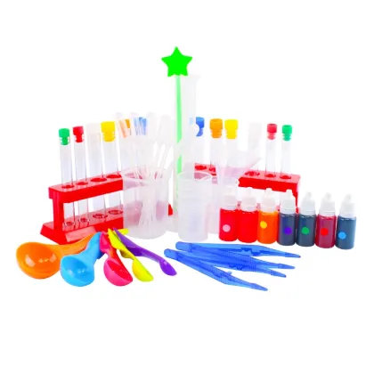 Educational Science Pigment Toys for Kids: Test Tube Chemistry Lab & Kids Science Lab Kit