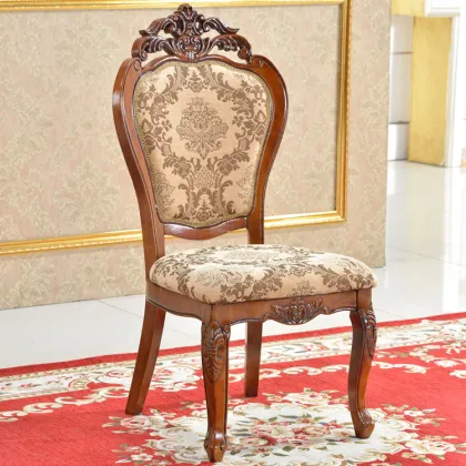 Antique Dining Table Solid Wood royal design dining table set