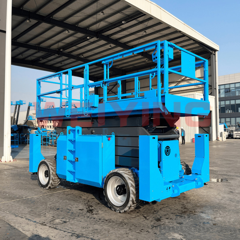 16m Diesel Electric Self-Propelled Scissor Lift for Bridge Maintenance