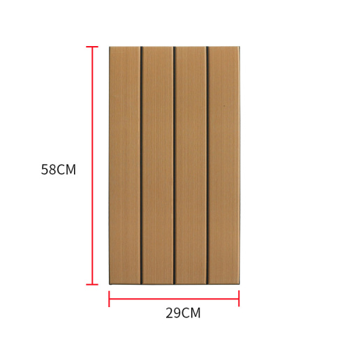 Wholesale Yacht Decking Synthetic Teak Material foam faux teak decking