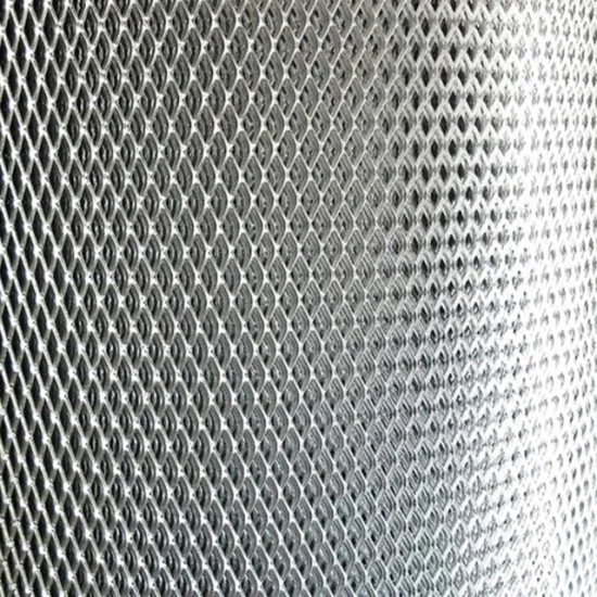 Steel Plate Netting and Aluminum Expanded Metal Mesh for Decorative Grills and Interior Decoration