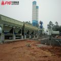 Stationary fixed stabilized soil batching plant