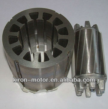 rotor stator for ac spindle motor