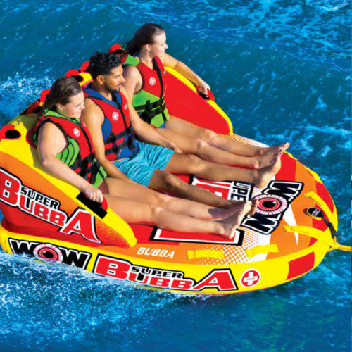 Inflatable Towable Tube for Water Sports and Skiing