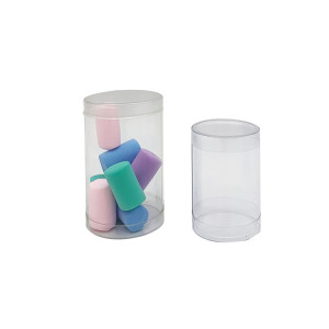 Waterproof tube PVC PET round clear plastic cylinder