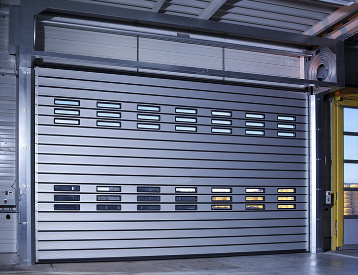 Quick roll-up door
