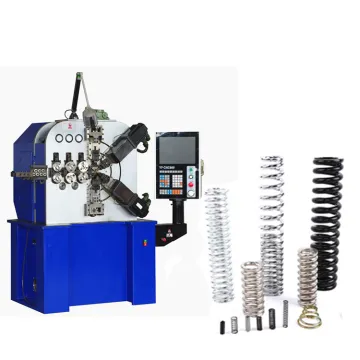 Automatic CNC High Efficiency Spring Making Machine