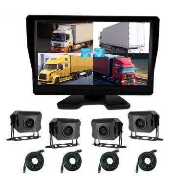 DVR di camion da 10,1 pollici con schermo IPS, fotocamera di backup e monitor per la visione notturna