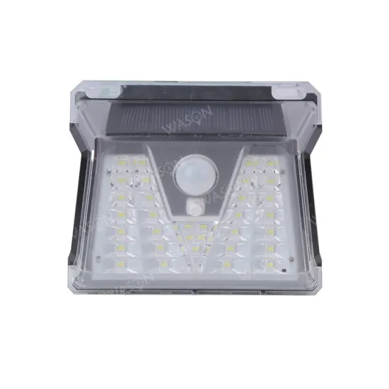 2023 New Wireless 33LED Crystal Design Sensor Activated Wall Light IP65 Waterproof Solar Garden Motion Light For Yard And Patio
