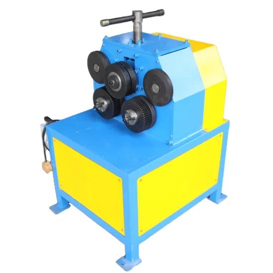 Hollow Steel Plate Bending Rolling Machine for Electric Round Duct Pipe Production