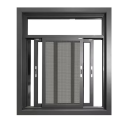Hurricane Impact Soundproof Aluminum Sliding Windows