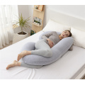 Maternidade Back Back U Pillow de gravidez lavável em forma