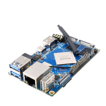 Orange Pi 4 LTS with 3GB/4GB RAM - Rockchip RK3399-T, Supports WiFi+BT5.0, Gigabit Ethernet, Runs Android, Ubuntu, Debian