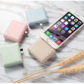 Werbeartikel Mini Wheat Straw Power Bank