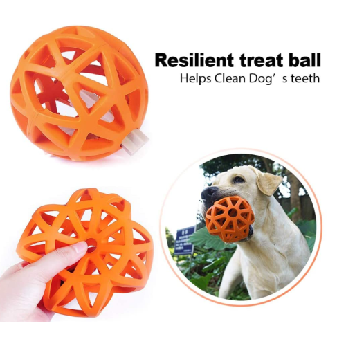 Bola de brinquedo do dispensador do Dog Treat