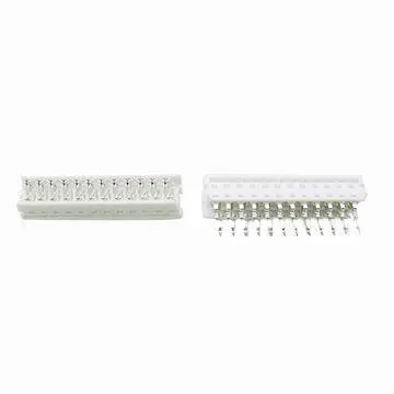Red Flat Cable IDC Connectors with 250V AC/DC Rated Voltage, SGS-certified