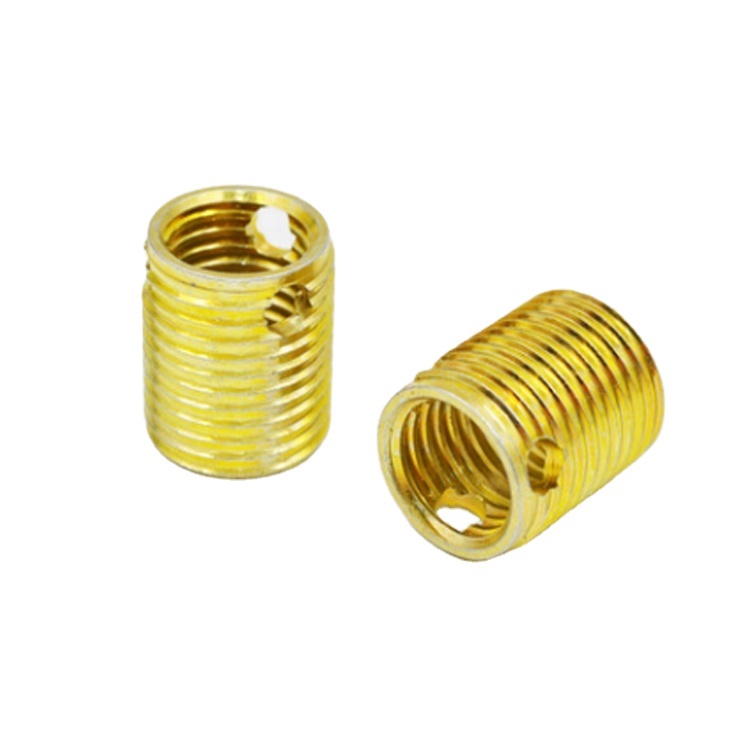 BS4377 standard 307/308 self tapping thread inserts for wood and plastics