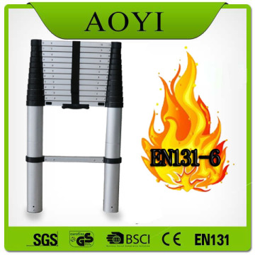 EN131-6 standard aluminum telescopic ladder