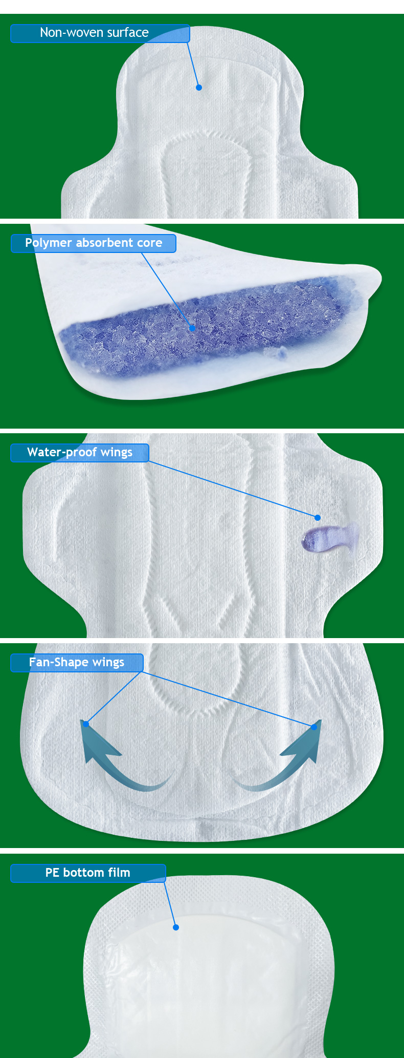 Plant based sanitary pad