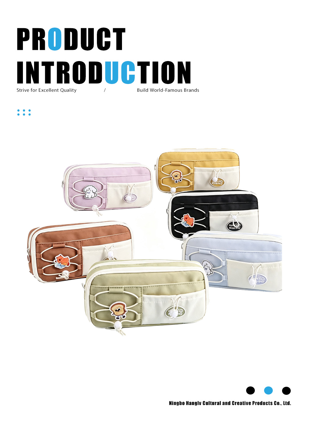 Large-capacity cute niche stationery box(9)