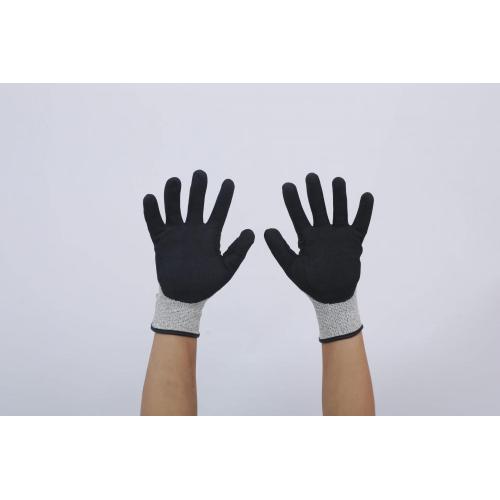 Couper les gants de protection contre le travail de la paume de la paume de la palmier