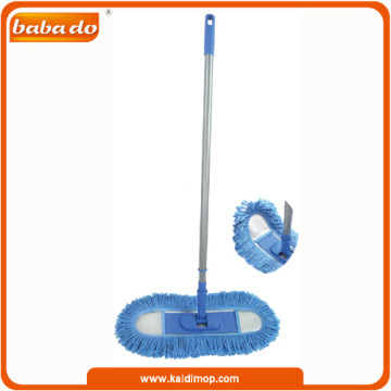 bent microfiber cloth flat mop