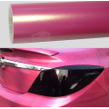 Matte diamante rosa glod carro envoltório vinil