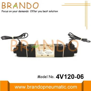 4V120-06 5 Port 4 Way Pneumatic Solenoid Valve