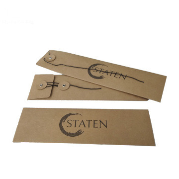 Watch Strap Packaging Kraft Envelope with String Close