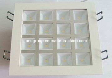 Square Shape High Power LED 16W LED Down Lamp